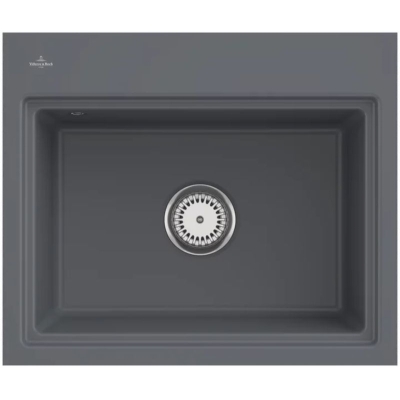 Villeroy &amp; Boch Subway Style 60 S Flat, värv i4 grafiit, Classicline