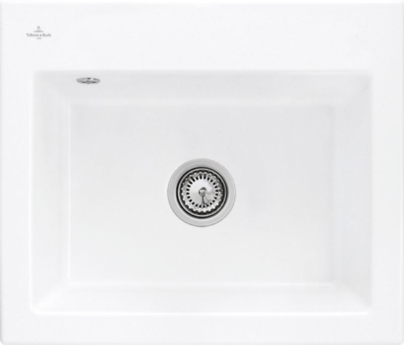 Villeroy &amp; Boch Subway 60 S Flat, color RW Stone White, Classicline