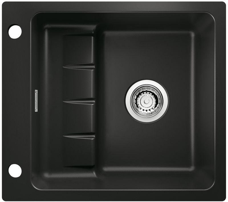 Naber PickUp F, flush built-in sink, nero, 1091013