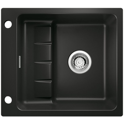 Naber PickUp F, flush built-in sink, nero, 1091013