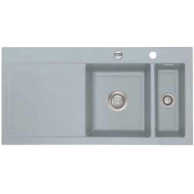 Systemceram KeraDomo MERA 100 F in titanium (matt), with 5 year guarantee