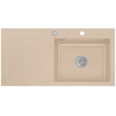 Systemceram KeraDomo MERA 100 SL F in sand (matt), with 5 year guarantee