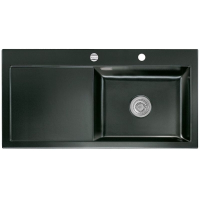 Systemceram KeraDomo MERA 100 SL F цвета Nero (глянцевый), гарантия 5 лет.