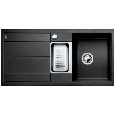 Blancometra 6 S-F Silgranit PuraDur 2, flush, color anthracite, 519113