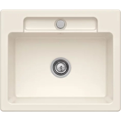 Villeroy &amp; Boch Siluet 60 S flat, color KR Crema glossy, Classicline