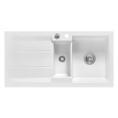 Systemceram KeraDomo GENEA 100 F in Polar (matt), with 5 year guarantee