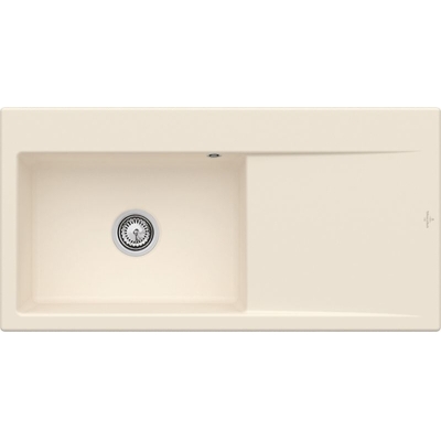 Villeroy &amp; Boch Subway Style 60 korter, värv FU Ivory, Classicline, kraanikauss vasakul