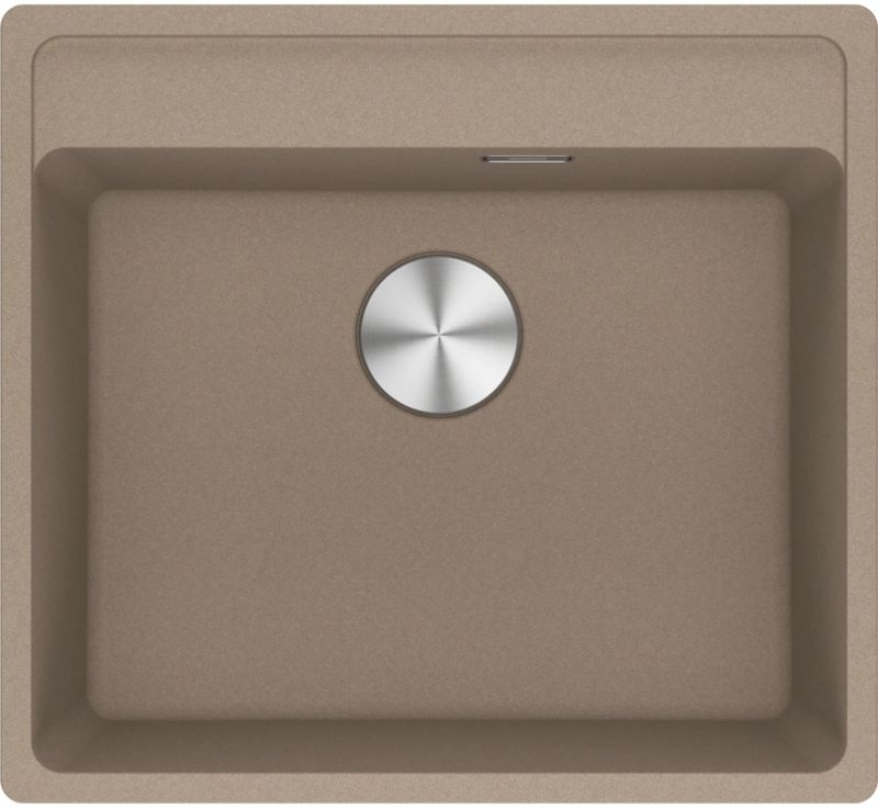 Franke Maris MRG 210-52 A Fragranit DuraKleen Plus, color cashmere, flush, push button valve, 135.0682.963