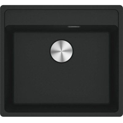 Franke Maris MRG 210-52 A Fragranit DuraKleen Plus, цвет Черный матовый, смыв, кнопочный клапан, 135.0682.964