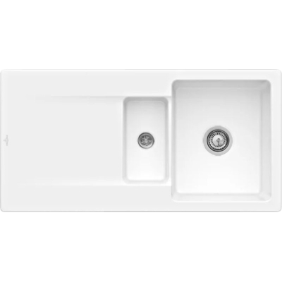 Виллерой и amp; Boch Siluet 60 R плоский, цвет KG Snow White, Premiumline