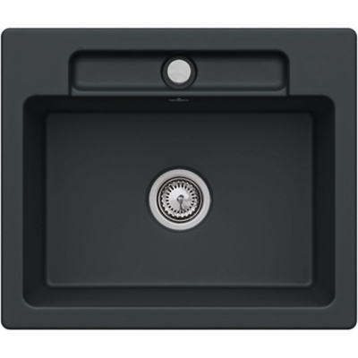 Villeroy &amp; Boch Siluet 60 S flat, värvus R7 Pure Black, Premiumline