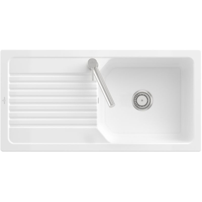Villeroy &amp; Boch Linara 60 flat, color R1 White Alpine (glossy), Classicline