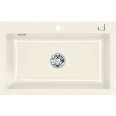 Systemceram KeraDomo MERA 80 F, цвет магнолия (глянцевый), с гарантией 5 лет.