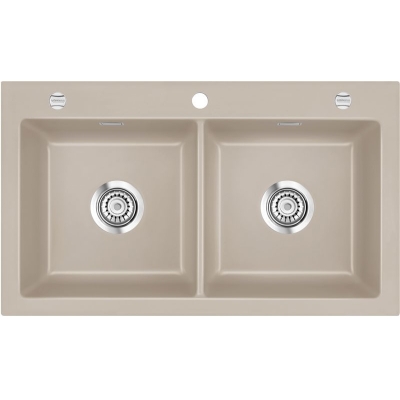 Systemceram KeraDomo MERA TWIN F in Fango (matt), with a 5-year guarantee