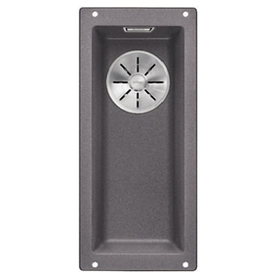 Blanco Subline 160-U Silgranit PuraDur 2, värvus kivihall, InFino äravool, 523397