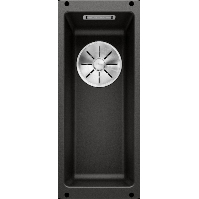 Blanco Subline 160-U Silgranit PuraDur 2, värvus must, InFino äravool, 525981