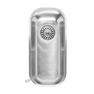 Reginox IB1840-CC (304) ilma ülevooluta, saab paigaldada nii ülemise, loputusvalamu kui ka allpaigaldatava valamuna