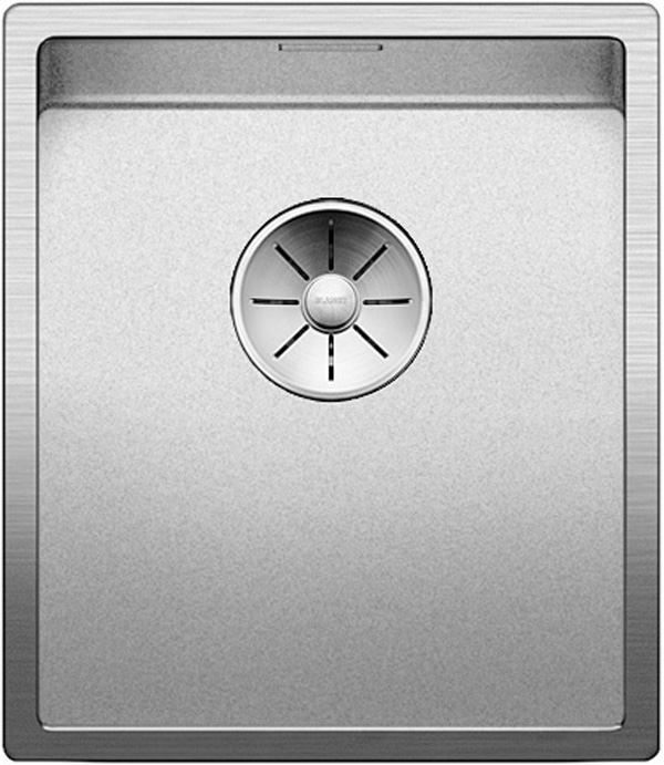 Blanco Claron 340-U Durinox, Steelart, InFino äravool, 523384