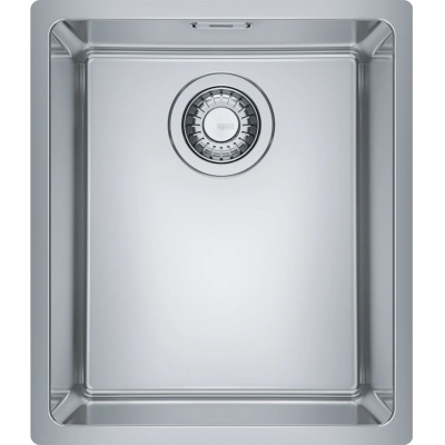 Franke Maris MRX 110-34 all paigaldatav valamu, ümmargune nupp, roostevaba teras, 122.0537.715