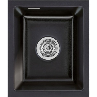 Systemceram KeraDomo MERA 32 U, color Nero (glossy), with 5 year guarantee