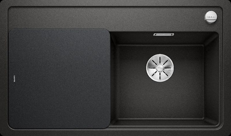Blanco Zenar 45 S-F basin right, flush, color black, InFino drain, 526043