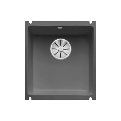 Blanco Subline 375-U ceramic PuraPlus, color basalt, InFino drain, 523731