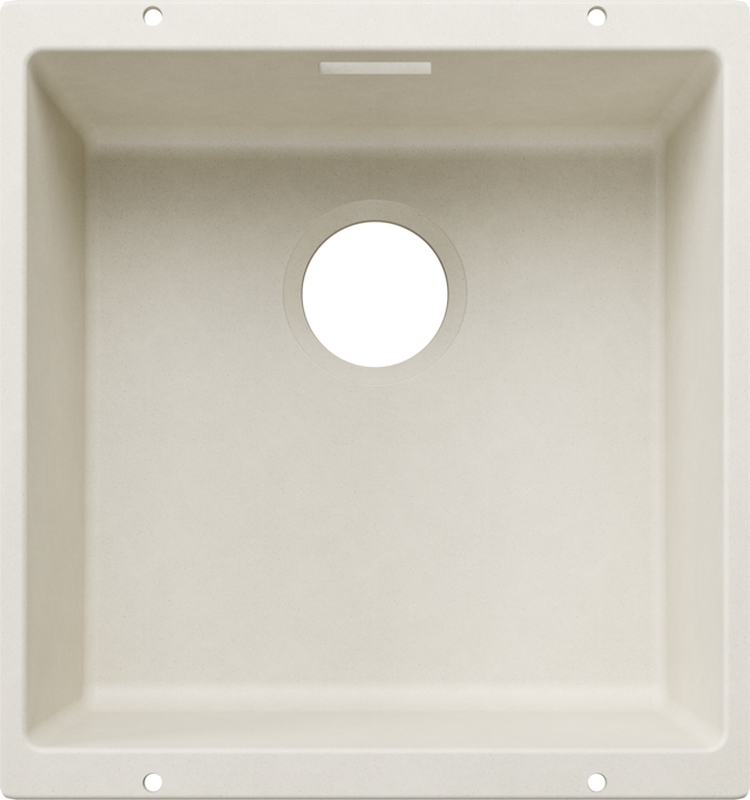 Blanco Subline 400-U undermount sink, Silgranit PuraDur, color soft white, 527788