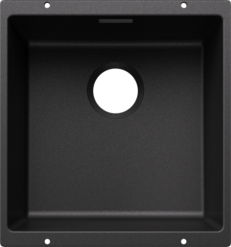 Blanco Subline 400-U undermount sink, Silgranit PuraDur, color anthracite, 527789