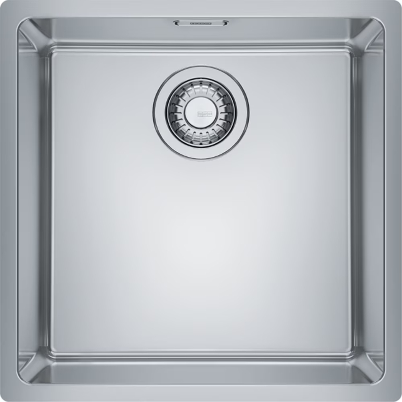 Franke Maris MRX 110-40 undermount sink, manual operation, solid stainless steel, 122.0541.466