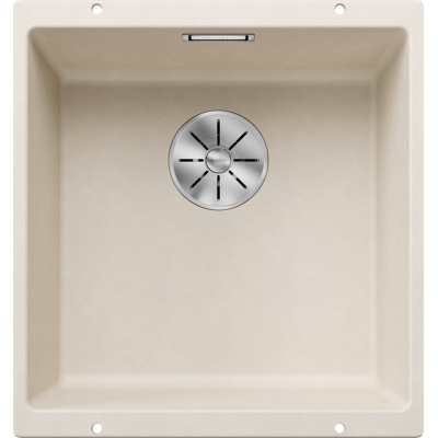 Blanco Subline 400-U Silgranit PuraDur 2, värvus pehme valge, InFino äravool, 527166