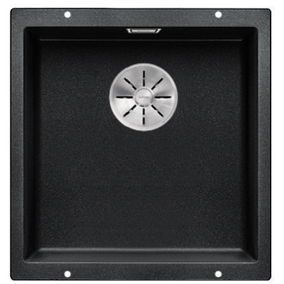 Blanco Subline 400-U Silgranit PuraDur 2, värv antratsiit, InFino äravool, 523422