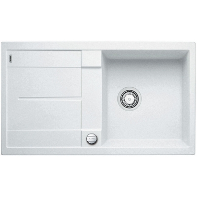 Blancometra 5 S-F Silgranit PuraDur 2, заподлицо, цвет белый, 519099