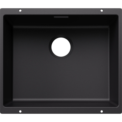 Blanco Subline 500-U alusvalamu, Silgranit PuraDur, värvus must, 527794