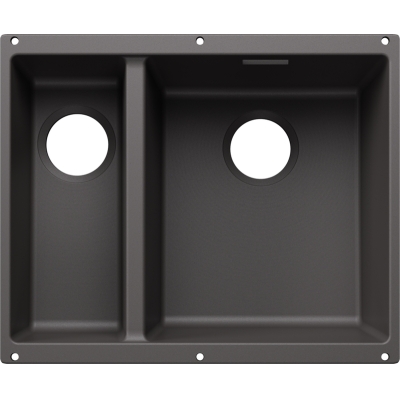 Blanco Subline 340/160-U all paigaldatav valamu, Silgranit PuraDur, kivihall, kraanikauss paremal, 527814