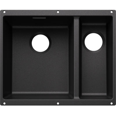 Blanco Subline 340/160-U undermount sink, Silgranit PuraDur, anthracite, basin on the left, 527821