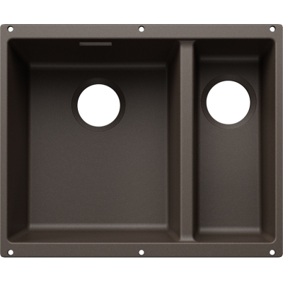 Мойка Blanco Subline 340/160-U встраиваемая, Silgranit PuraDur, кафель, раковина слева, 527824