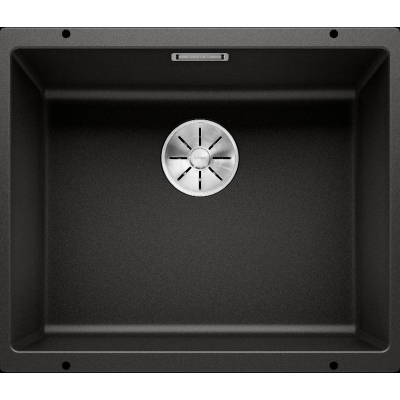 Blanco Subline 500-U Silgranit PuraDur 2, värvus must, InFino äravool, 525995
