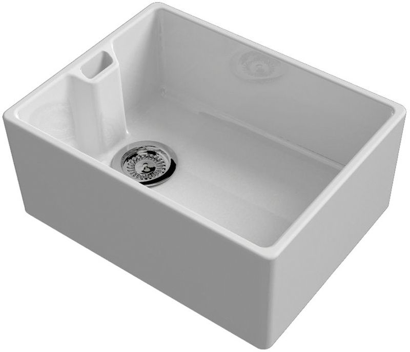 Reginox Belfast Regi ceramic undermount sink, white, R26809