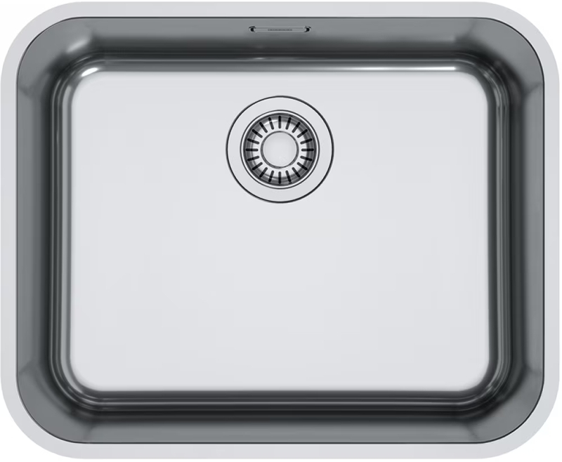 Franke Smart SRX 110-50 undermount sink, manual operation, solid stainless steel, 127.0708.310