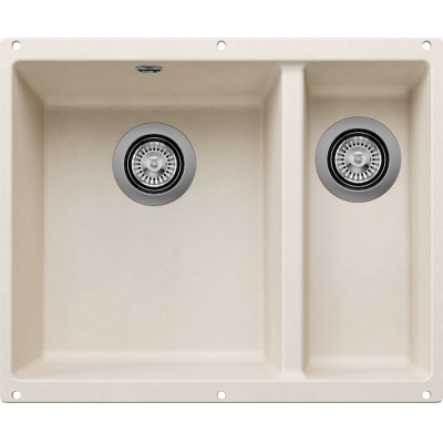 Blanco Rotan 340/160-U Silgranit PuraDur 2, color soft white, 527144
