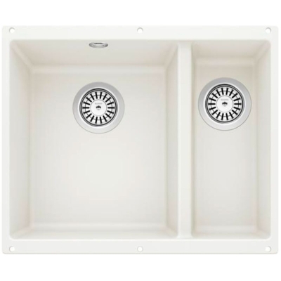 Blanco Rotan 340/160-U Silgranit PuraDur 2, värv valge, 523078