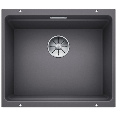 Blanco Etagon 500-U Silgranit PuraDur, värvus kivihall, InFino äravool, 522228