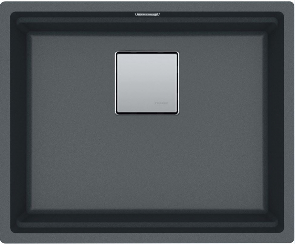 Franke Kubus 2 KNG 110-52 Fragranit+ stone gray, 125.0512.507, undermount sink 60cm, 11762