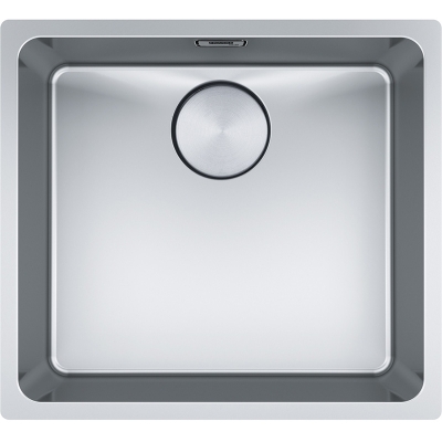 Franke Mythos MYX 110-45 undermount sink stainless steel, integral drain, 122.0625.057, 12271