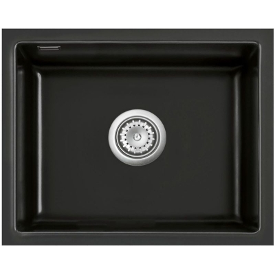 Systemceram KeraDomo MERA 50 U/g, ground top, color Nero (glossy), with 5 year guarantee