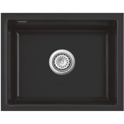 Systemceram KeraDomo MERA 50 U, color Nigra (matt), with 5 year guarantee