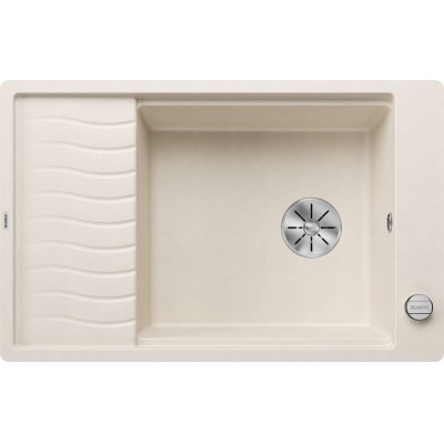 Blanco Elon XL 6 S-F Silgranit PuraDur 2, flush, color soft white, InFino drain, 527071