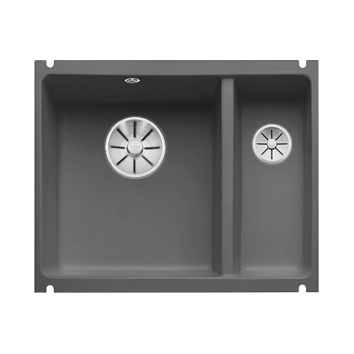 Blanco Subline 350/150-U keraamiline PuraPlus, värviline basalt, InFino äravool, 523746