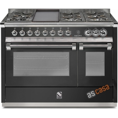 Terasest Ascot 120, pliit, 120 cm, Combisteam, värv antratsiit, A12SF-6TAN, garantiiga 5 aastat!