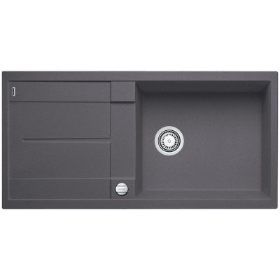 Blancometra XL 6 S-F Silgranit PuraDur 2, flush, color rock gray, 518883